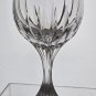 Baccarat Massena wine glasses pair SIGNED