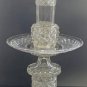 3 part Cut glass vase antique