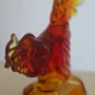 L.E SMITH fighting ruster glass bird