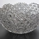 ABP cut glass bowl American Brilliant propeller