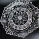 Signed Fry CUT GLASS plate
