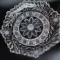 Signed Fry CUT GLASS plate