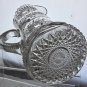 American Brilliant Period Cut Glass Pitcher Antique hobsrar base