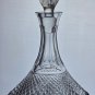 Signed Lenox hand Cut glass Crystal decanter Made in USA