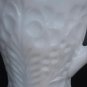 L.E Smith Glass carnival milk Glass Tiger lily pitcher