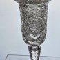 ABP cut glass Luzerne vase antique Olga pattern