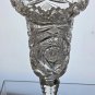 ABP cut glass Luzerne vase antique Olga pattern