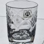 Rogaska Hand Cut glass shot glasses 24% lead crystal.4 pieces