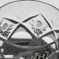 Rogaska Hand Cut glass shot glasses 24% lead crystal.4 pieces
