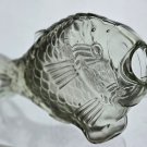 Vintage Opened mouth glass fish