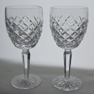 Signed Waterford CUT GLASS Comeragh goblet crystal