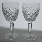 Signed Waterford CUT GLASS Comeragh goblet crystal