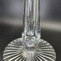 Signed Libbey Pair Candlesticks American Brilliant Period hand Cut Glass Antique