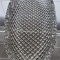 American Brilliant Period Cut Glass oval celery tray strawberry diamond fan