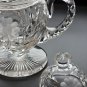 Cut Glass 2 handled compote, Antique