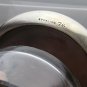 Cut glass covered jar with sterling lid Antique