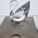 Swarovski crystal swan figurine DWH005