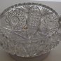ABP cut glass 2 handled dish American brilliant period 1886 -1915 bob55