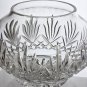 Hand Cut Glass vase