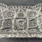 ABP Crystal Cut Glass lay down spooner dish