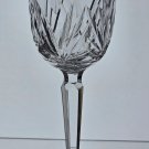 Signed Waterford CUT GLASS Leana goblet crystal