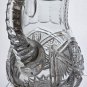 American Brilliant Period Cut Glass Pitcher Antique AT535