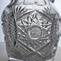 ABP cut glass pitcher American brilliant blown blank Bob5