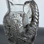 ABP cut glass pitcher American brilliant blown blank Bob5