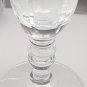 Hand cut glass egg cup