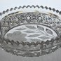 ABP cut glass 2 handled. dish American brilliant period 1886 -1915 bob61