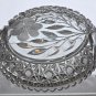 ABP cut glass 2 handled. dish American brilliant period 1886 -1915 bob61