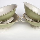 4 Fine Arts china cream soups Romance Rose