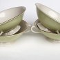 4 Fine Arts china cream soups Romance Rose