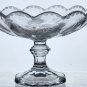 Heisey cut glass compote