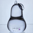 Simon Pearce glass Pear paperweight Made in USA Simon Pearce glass Pear paperweight Made in USA
