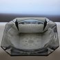Bryce charcoal hand cut glass ashtray