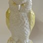 Belleek owl shaped vase Ireland