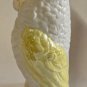 Belleek owl shaped vase Ireland