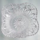 Libbey American Period Cut Glass square bowl Antique