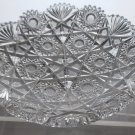 ABP cut glass dish antique crystal Flashy