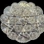 ABP cut glass dish antique crystal Flashy