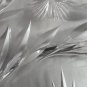 ABP crystal platter hand cut glass butterfly