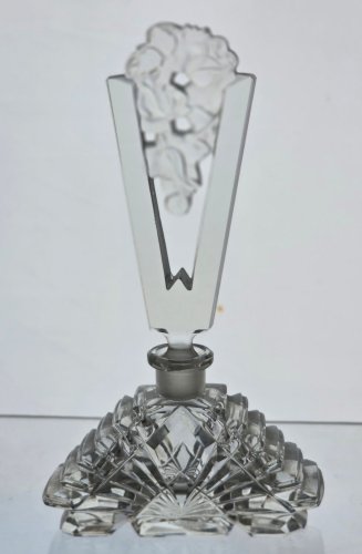 Cut Glass perfume bottle
