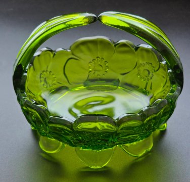 VINTAGE Westmoreland Glass basket