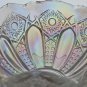L.E Smith Glass Iridescent Quintec bowl