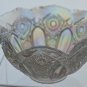 L.E Smith Glass Iridescent Quintec bowl