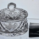Galway crystal Signed Claddagh covered box