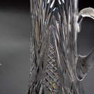 Cut glass pitcher brilliant blown blank