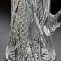 Cut glass pitcher brilliant blown blank