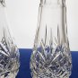 Signed Lenox Cut glass Crystal Charleston bud vase Made in USA Signed pair